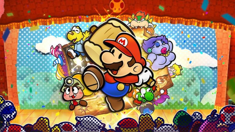 Paper Mario : La revue de la porte millénaire – Avant et arrière
