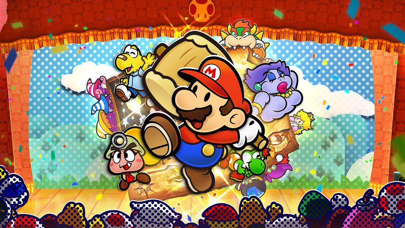 Paper Mario : La revue de la porte millénaire – Avant et arrière
