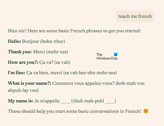 Apprenez des langues avec Pi AI