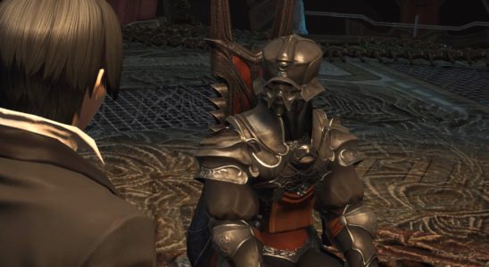 Fandaniel and the Unknown Imperial in In from the Cold in Final Fantasy XIV