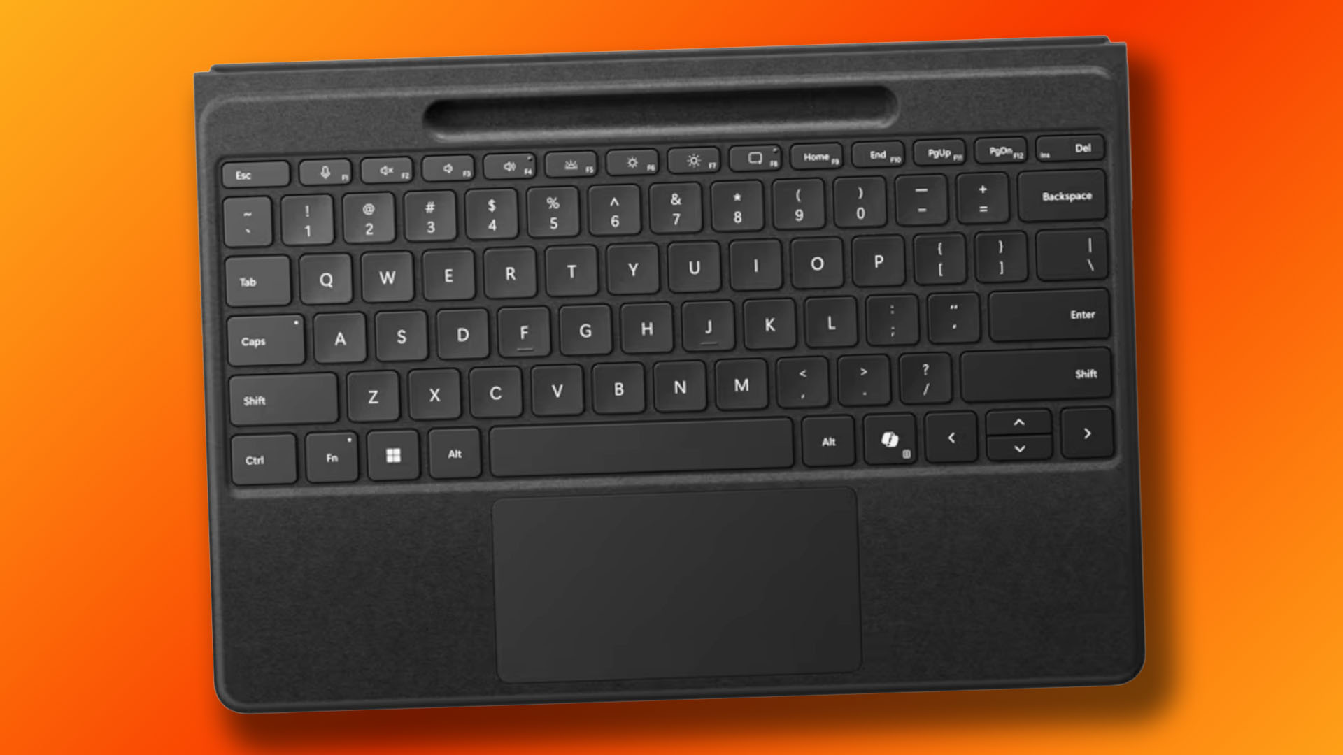 Clavier Microsoft Surface Pro Flex avec touche AI ​​- modèle noir