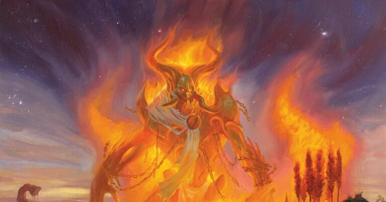 Phlage de MTG, Titan of Fire's Fury, relance les meilleurs decks de brûlure du TCG
