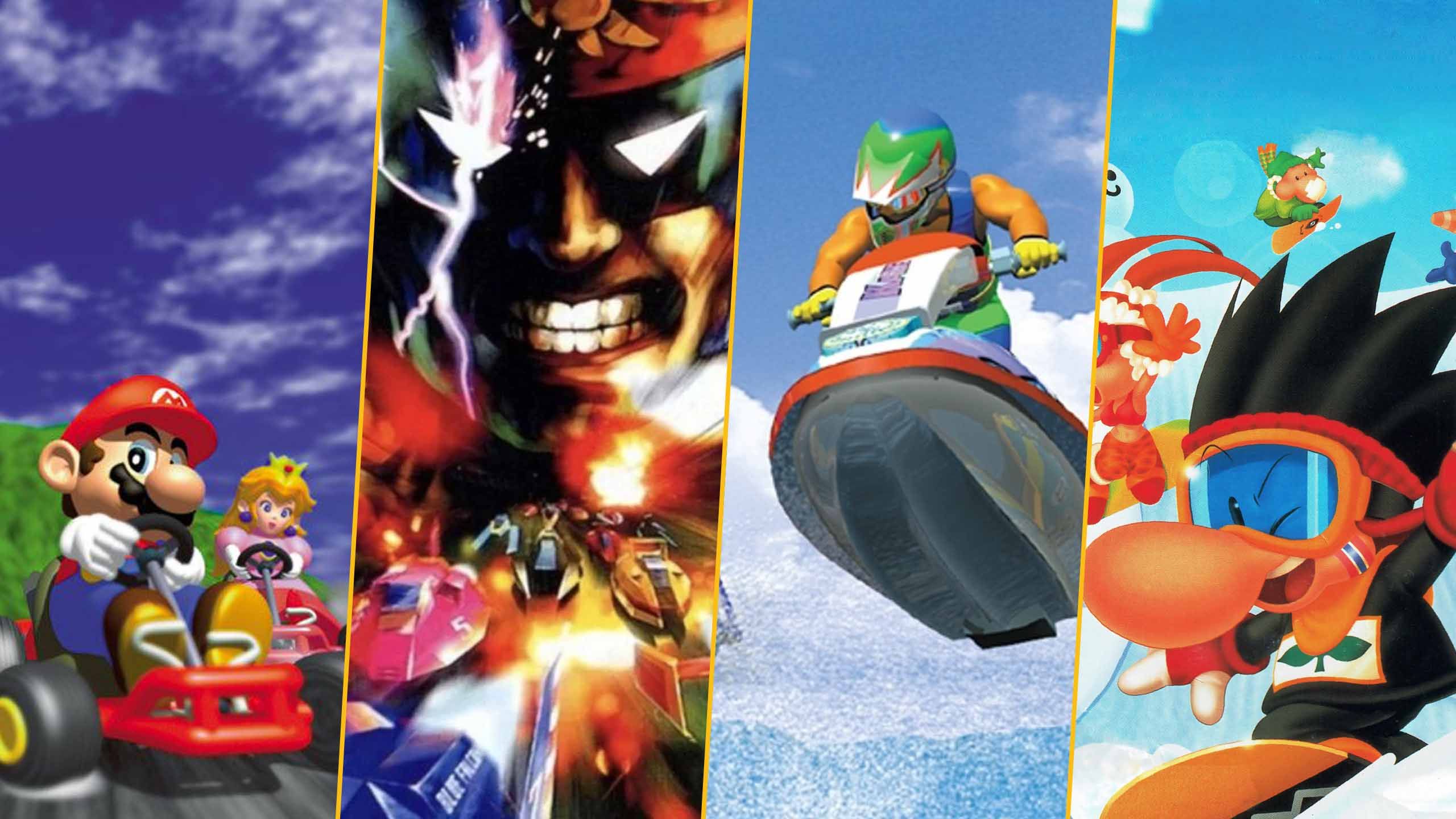 13 meilleurs jeux de course Nintendo 64
