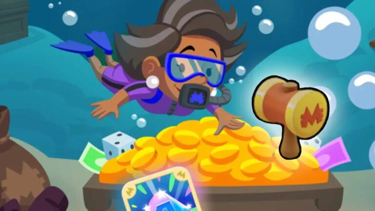 Monopoly GO Sunken Treasures free pickaxes