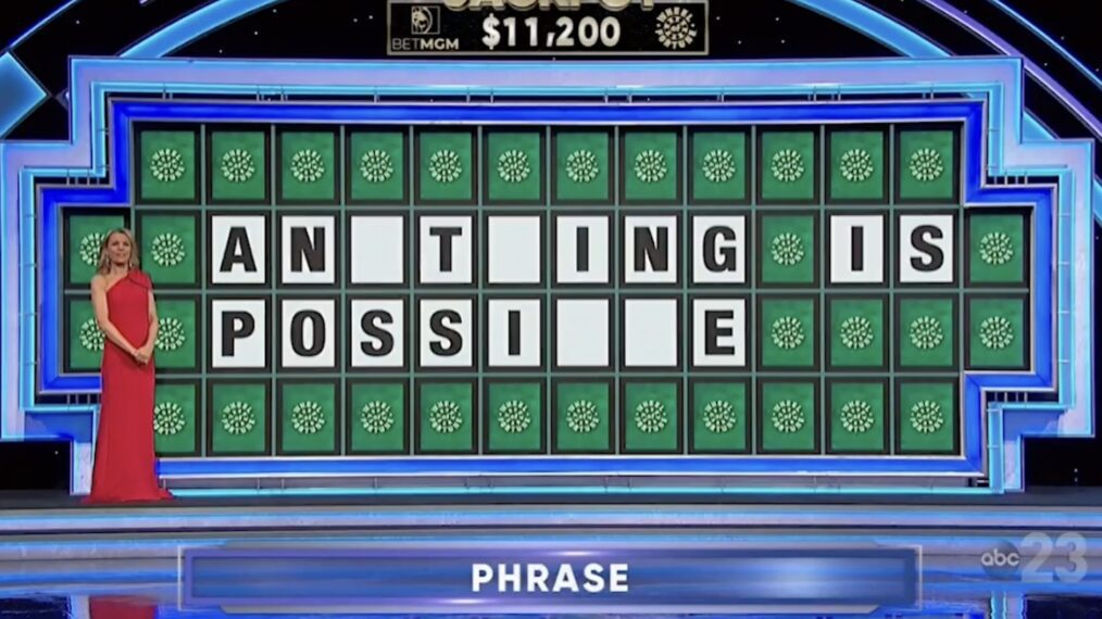 Wheel of Fortune puzzle