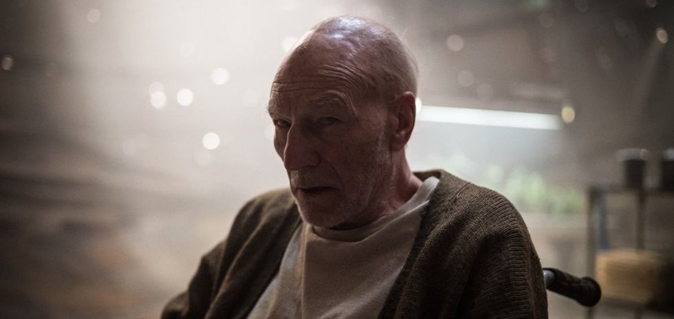 professeur x dans logan patrick stewart