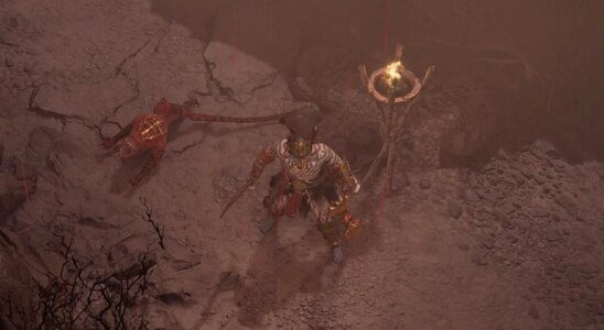 Helltide fight in Diablo 4.