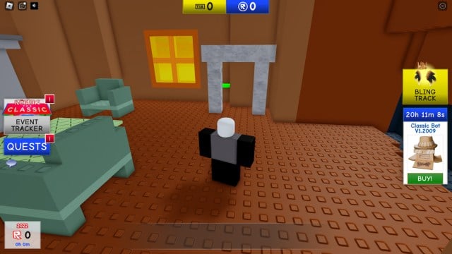 Porte du volcan dans Roblox The Classic