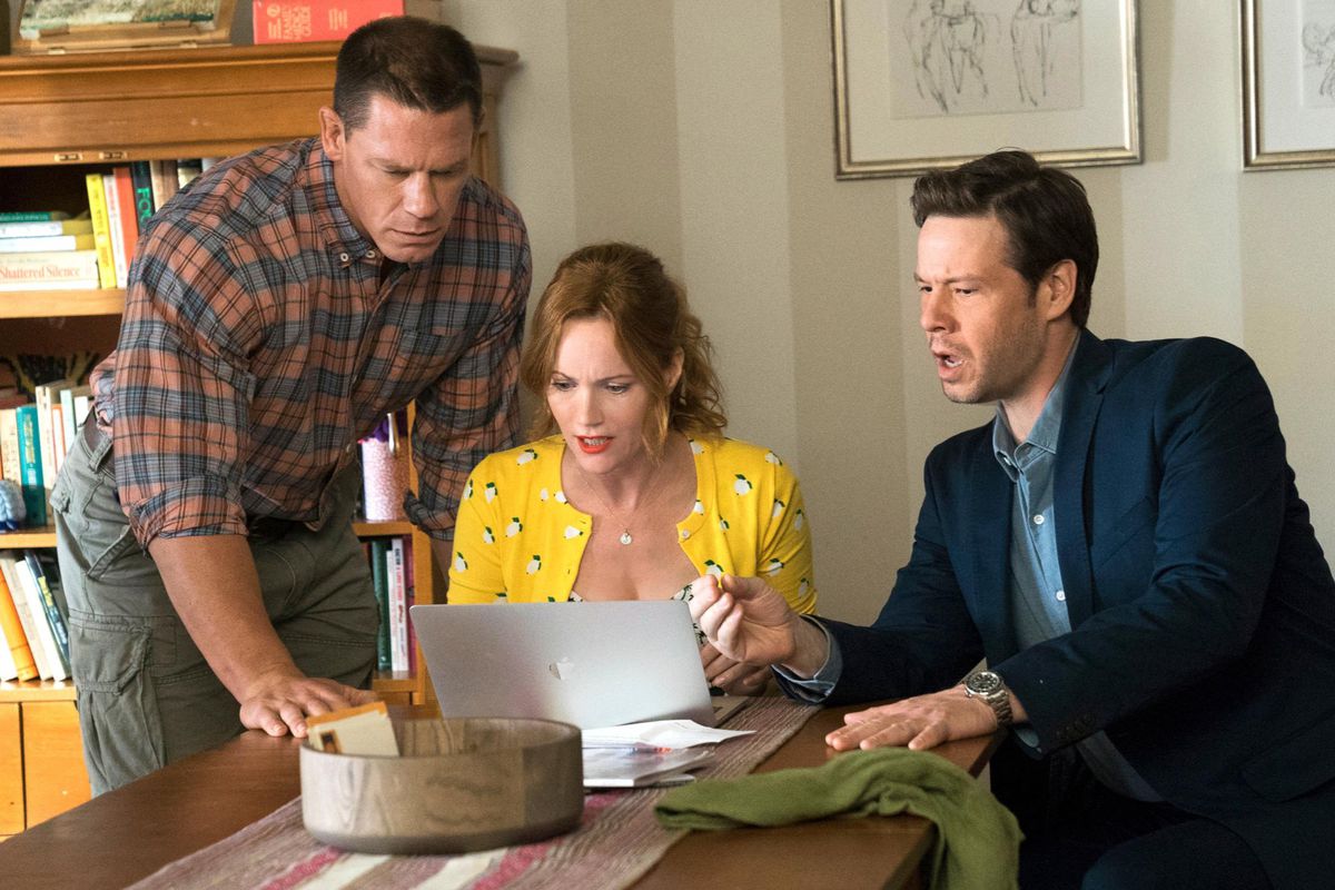 John Cena, Leslie Mann et Ike Barinholtz dans Blockers