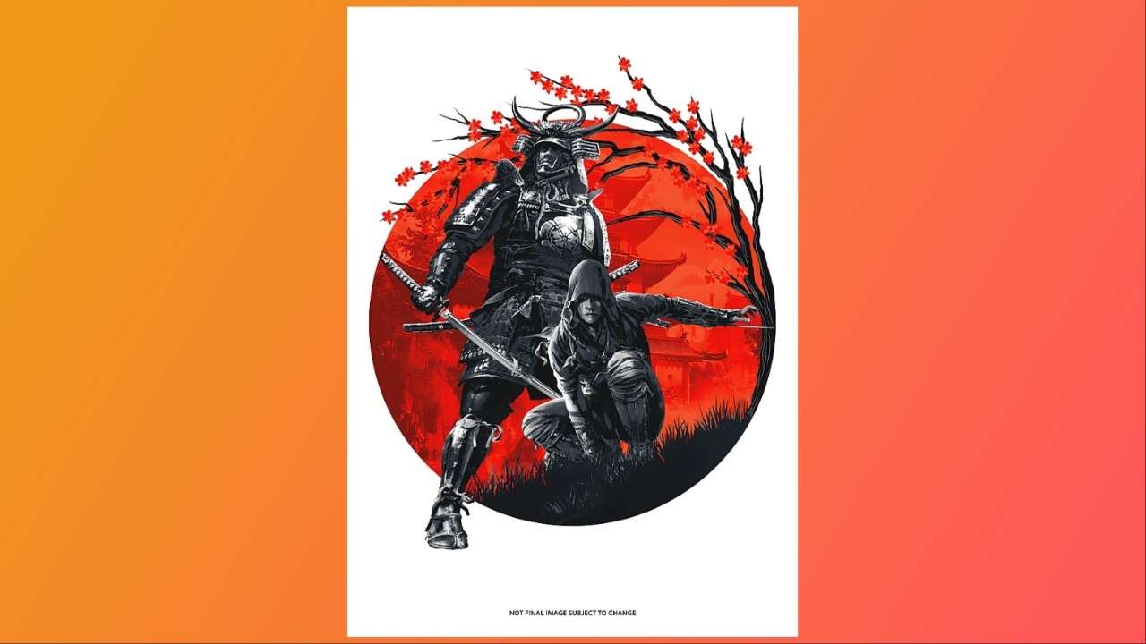 L’affiche en métal Assassin’s Creed Shadows Displate est exclusive à Best Buy
