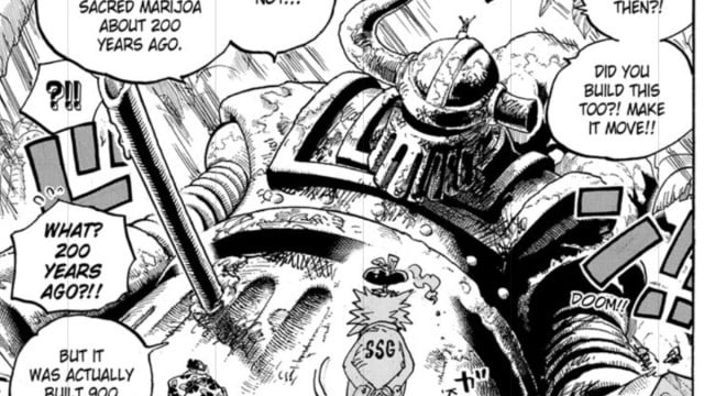 Luffy réveille un ancien robot dans One Piece