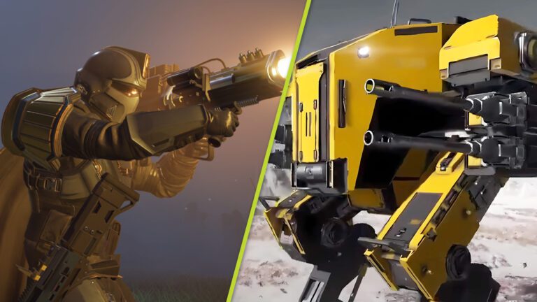 Vous pouvez piloter la nouvelle Exosuit épique à double canon de Helldivers 2 dès maintenant
