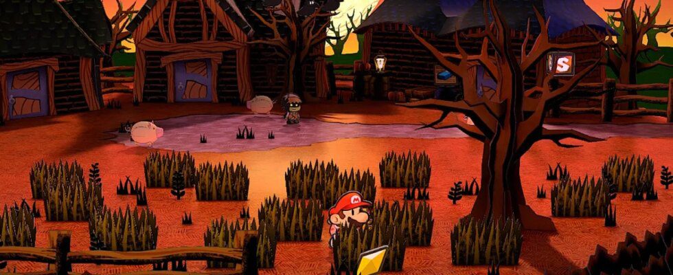 Paper Mario: The Thousand-Year Door Twilight Town