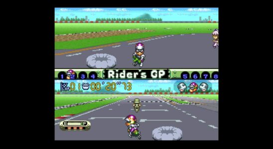 Le jeu Super Famicom de 1994, Rider's Spirits, arrive sur Switch