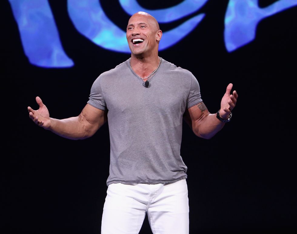 Dwayne Johnson fait la promotion de Moana, Disney