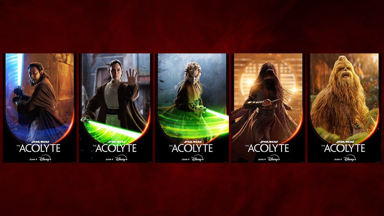 Star Wars : Les affiches du personnage Acolyte éclairent davantage son Wookiee Jedi et bien plus encore
