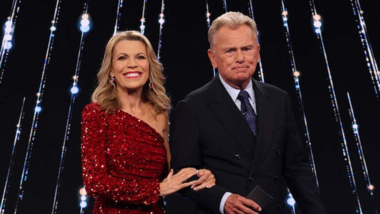 Vanna White and Pat Sajak on 