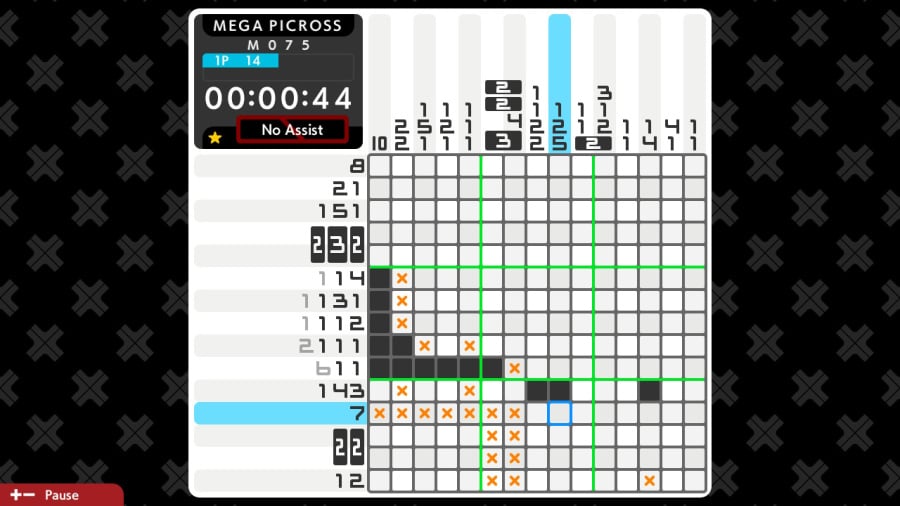 Picross S Namco Legendary Edition Review - Capture d'écran 3 sur 3