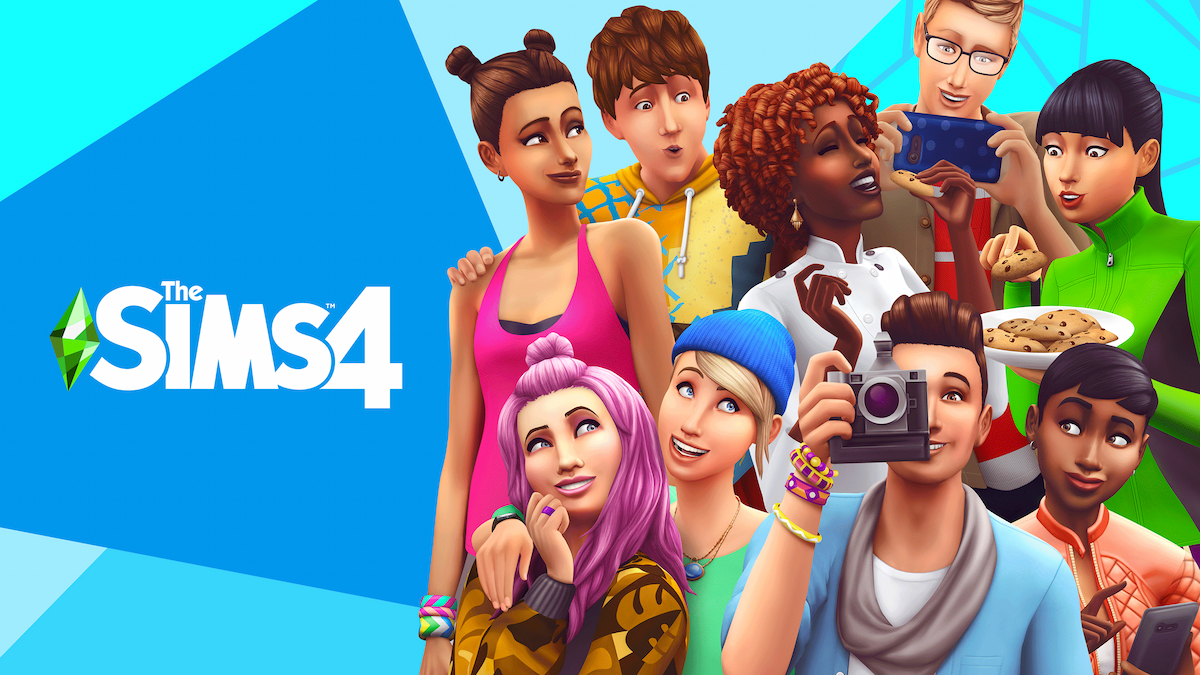 Sims 4 key art