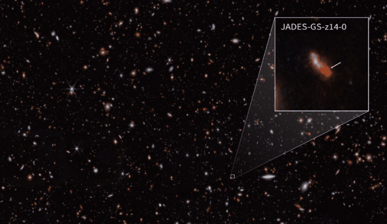 Le télescope spatial James Webb de la NASA a découvert la galaxie la plus lointaine jamais observée