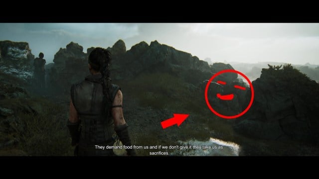 Hellblade 2 - Tous les emplacements des faces cachées - Emplacement Bardarvik 2