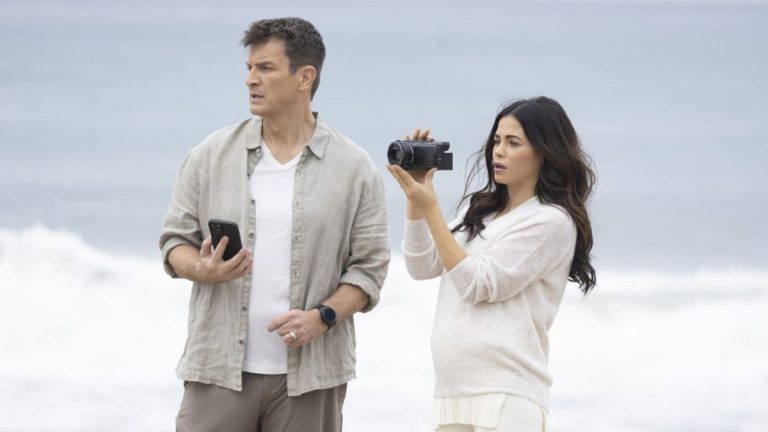 Nathan Fillion and Jenna Dewan on Nolan and Bailey