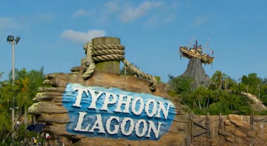 Typhoon Lagoon attraction at Disney World