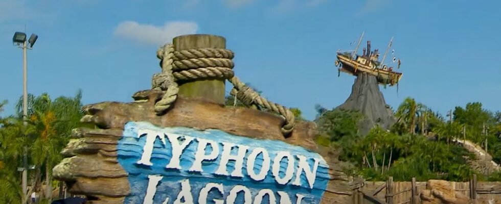 Typhoon Lagoon attraction at Disney World