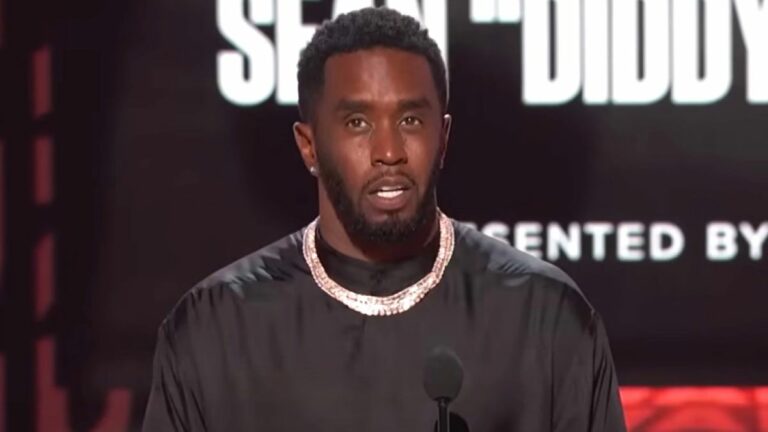 Sean Combs, aka P. Diddy, at the 2022 BET Awards.