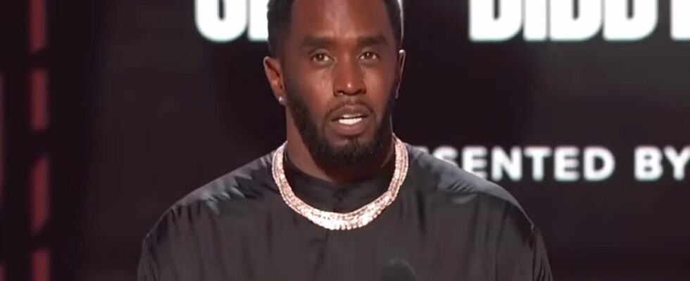 Sean Combs, aka P. Diddy, at the 2022 BET Awards.