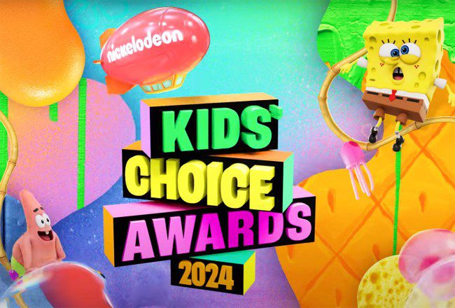 Bob l’éponge accueille les Kids Choice Awards 2024 – animé en direct