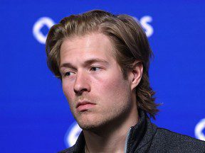 Brock Boeser des Canucks « écrasé » par un problème de coagulation sanguine et manque le septième match de la série