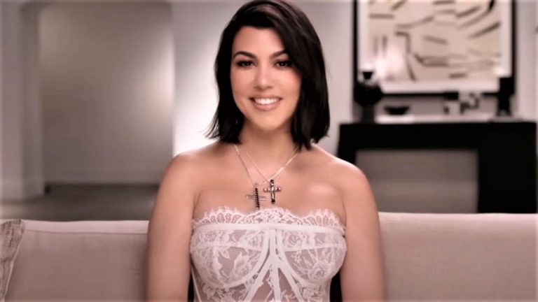 Kourtney Kardashian on The Kardashians.