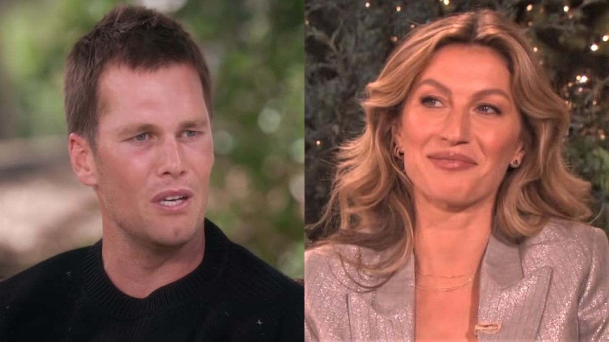 Tom Brady in Oprah interview/Gisele Bundchen on The Ellen DeGeneres Show.