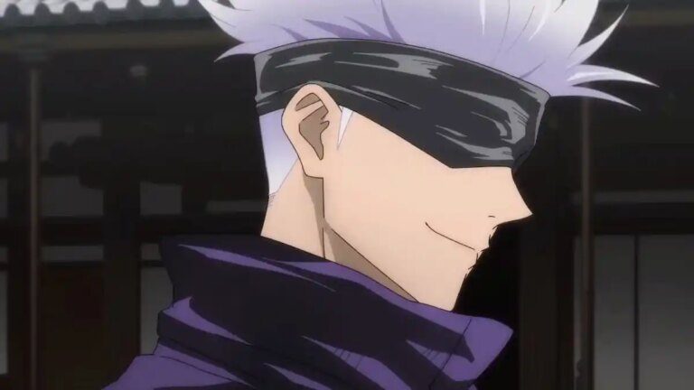 Gojo in season 1 of Jujutsu Kaisen