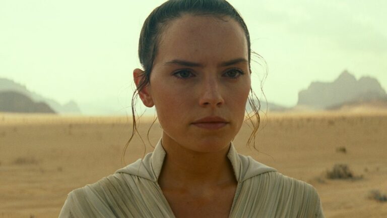 Daisy Ridley as Rey in Star Wars: The Rise of Skywalker