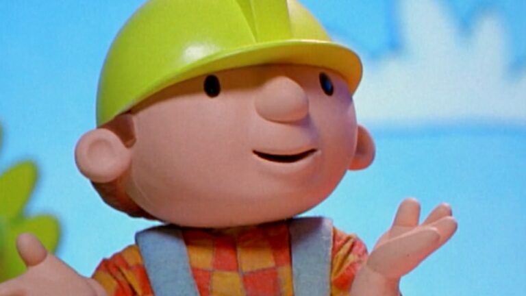 Dans le film Bob The Builder de Mattel, Bob traverse une crise existentielle à propos de la construction
