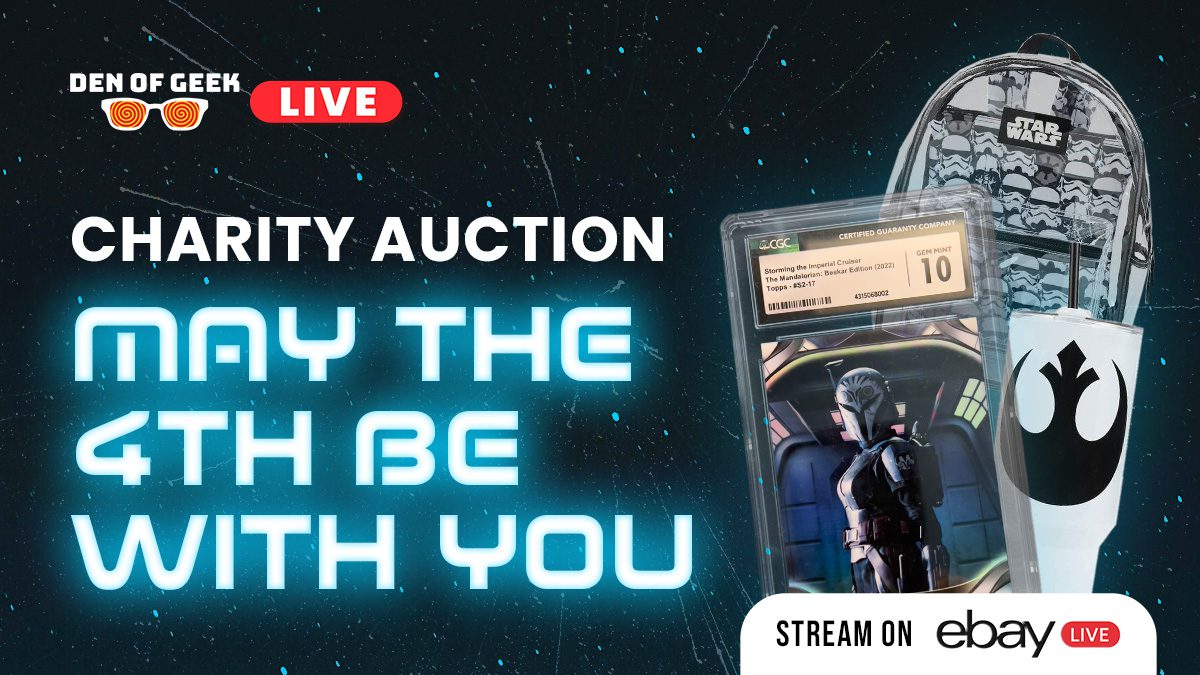 Den of Geek organise une vente aux enchères caritative d'objets de collection Star Wars exclusivement sur eBay Live le 4 mai
