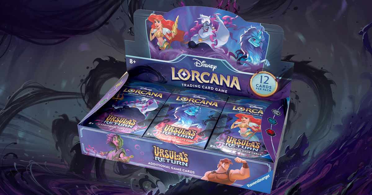 Disney Lorcana : Guide de précommande du retour d'Ursula
