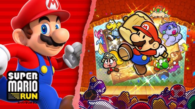 Événement Super Mario Run Paper Mario Porte millénaire