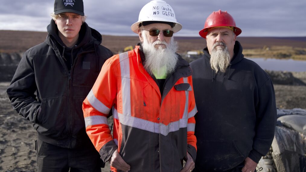 Hunter Hoffman, Jack Hoffman and Todd Hoffman at the mine 2 in Hoffman Family Gold