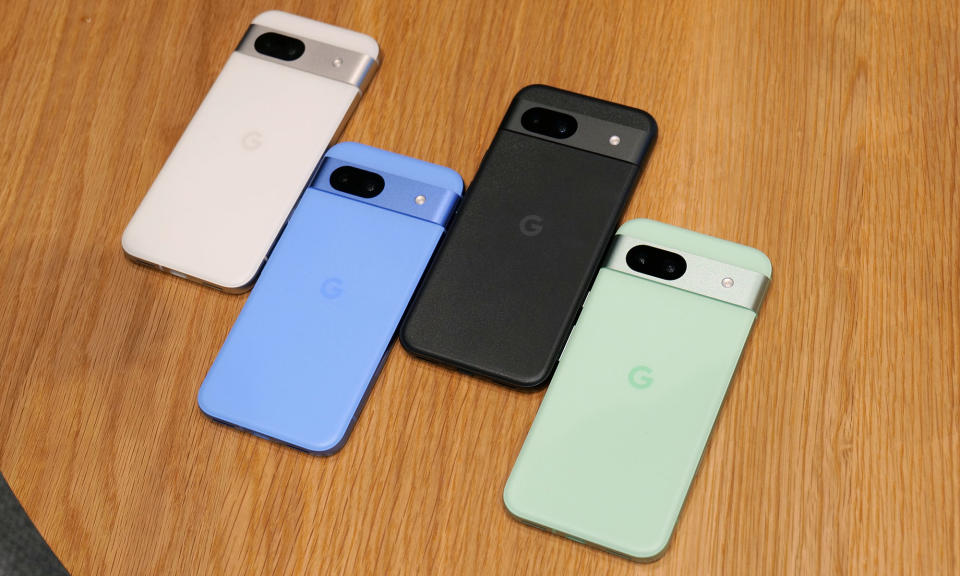 Le Pixel 8a sera disponible en quatre coloris : Bay, Obsidian, Porcelain et Aloe. 