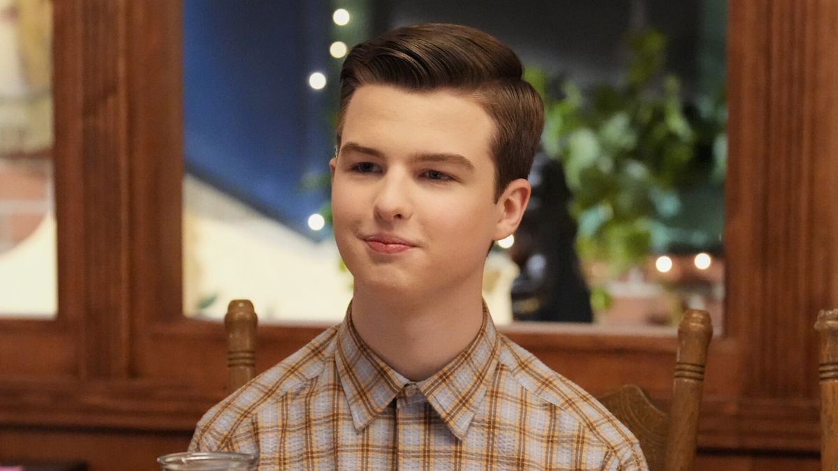 Iain Armitage as Sheldon in Young Sheldon