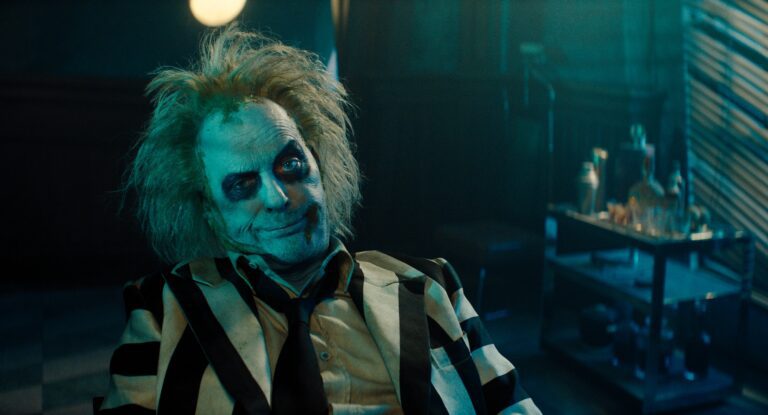 Michael Keaton in Beetlejuice 2