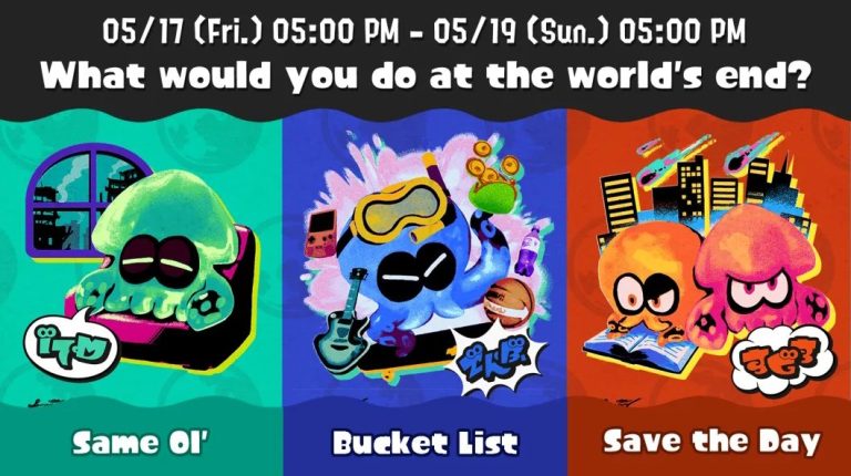 La fin du monde nous attend dans le prochain Splatoon 3 Splatfest !