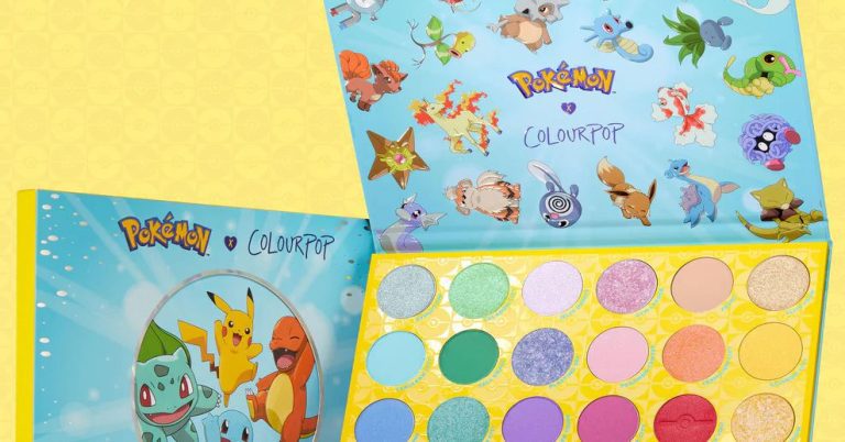 La nouvelle collection Pokémon de ColourPop vous donnera envie de tous les attraper
