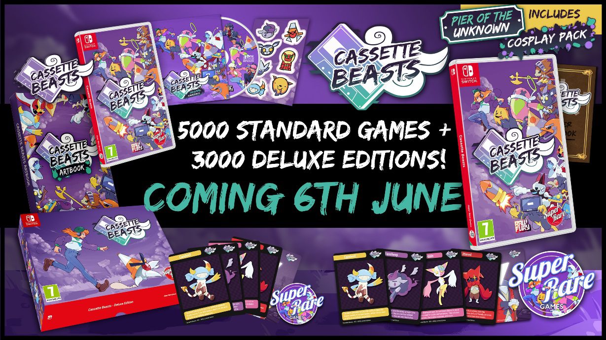 La sortie physique de Cassette Beasts Switch révélée
