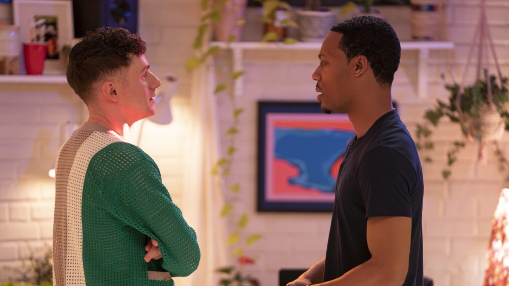 Chris Perfetti and Tyler James Williams in 