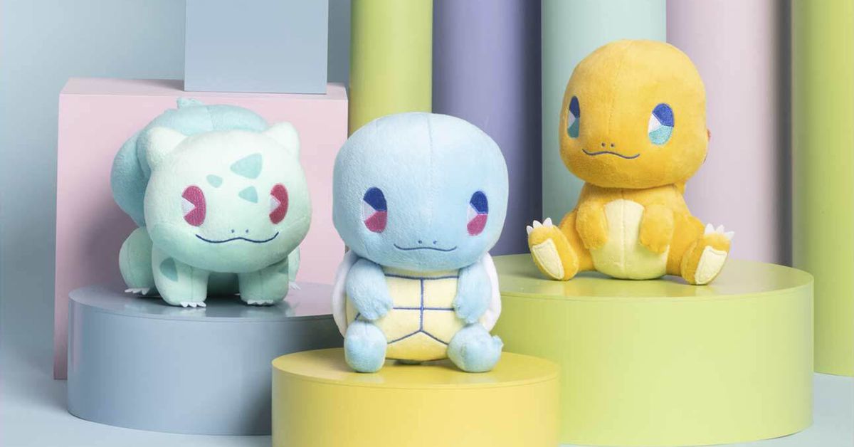 La très convoitée gamme de peluches japonaises de Pokémon arrive enfin aux États-Unis
