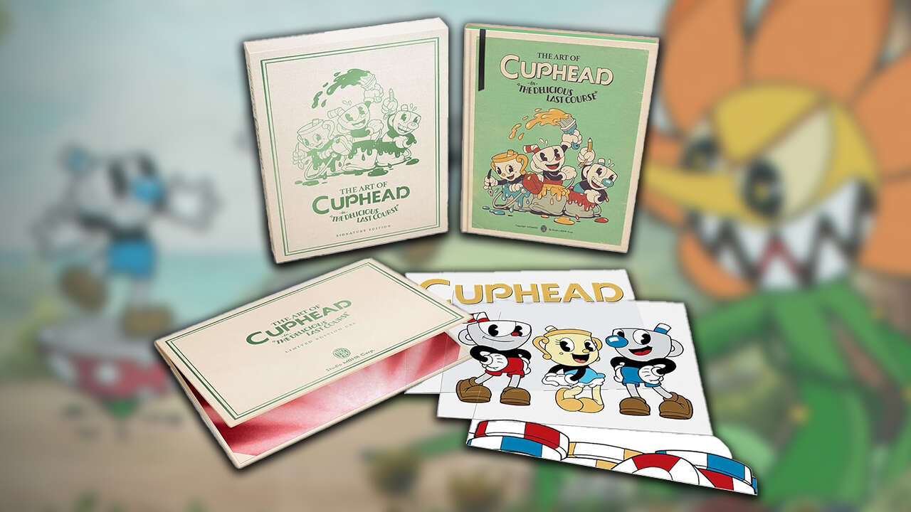 Le livre d'art Cuphead Delicious Last Course a un contenu inédit, une édition limitée en précommande
